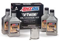 AMSOIL Motorcycle change complete kit