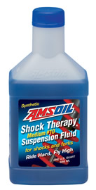 STM, Use Shock Therapy Medium #10 in suspension systems where more dampening control and slower rebounds are desired, including those made by Ohlin*, FOX*, RACETECH (US2), Koni* and WP shocks; and Harley-Davidson* forks that recommend type “E” or “B” fork oil.
