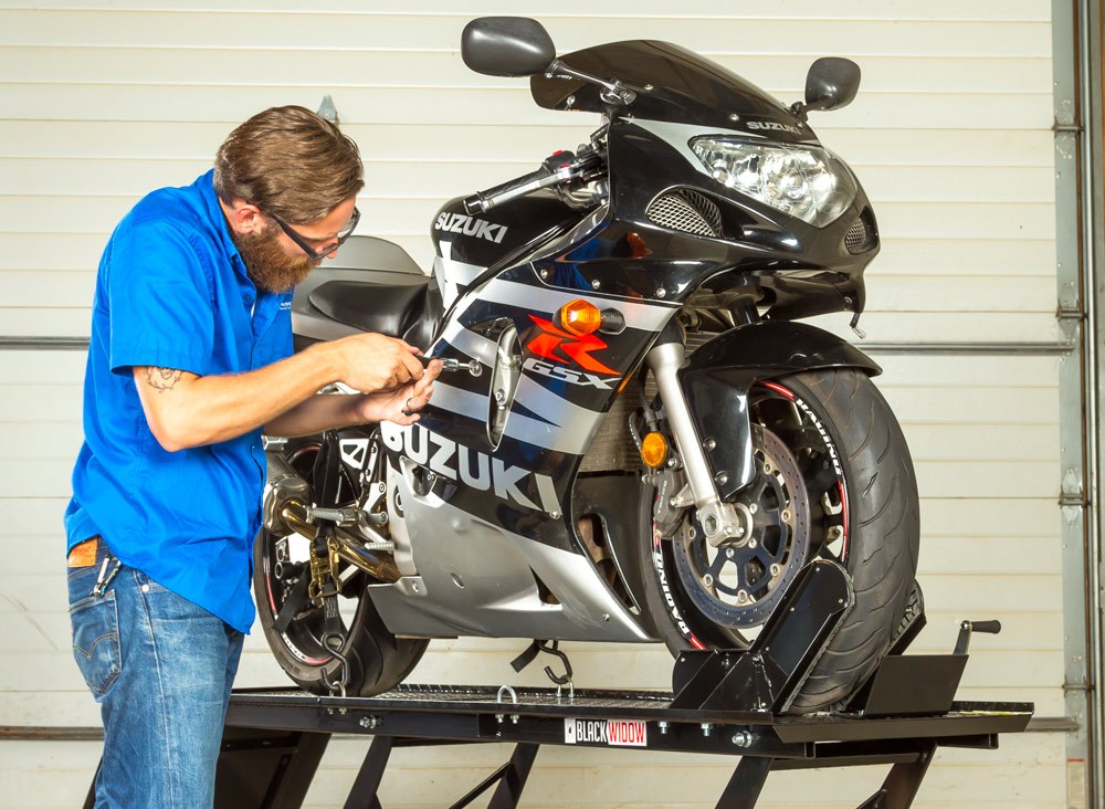 Performing preventative maintenance on your motorcycle is important.  So is using the highest quality oils and AMSOIL makes the best.