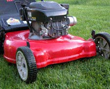Small lawnmower engines run completely different then car engines and need oil designed specifically for them.  AMSOIL small engine oil is sold by the Synthetic Oil Depot in Spokane, Washington.